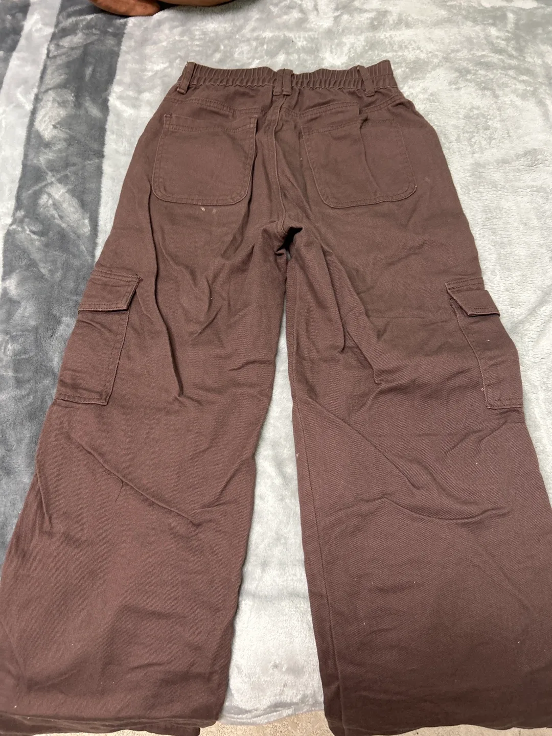shein petite cargo pants image indicator(4)