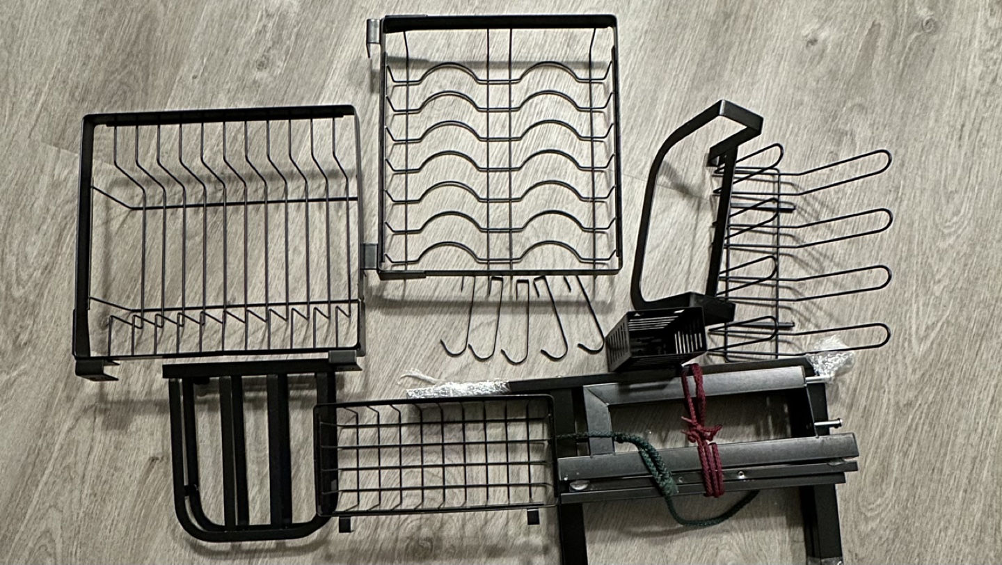 Over The Sink Dish Drying Rack - photo 2