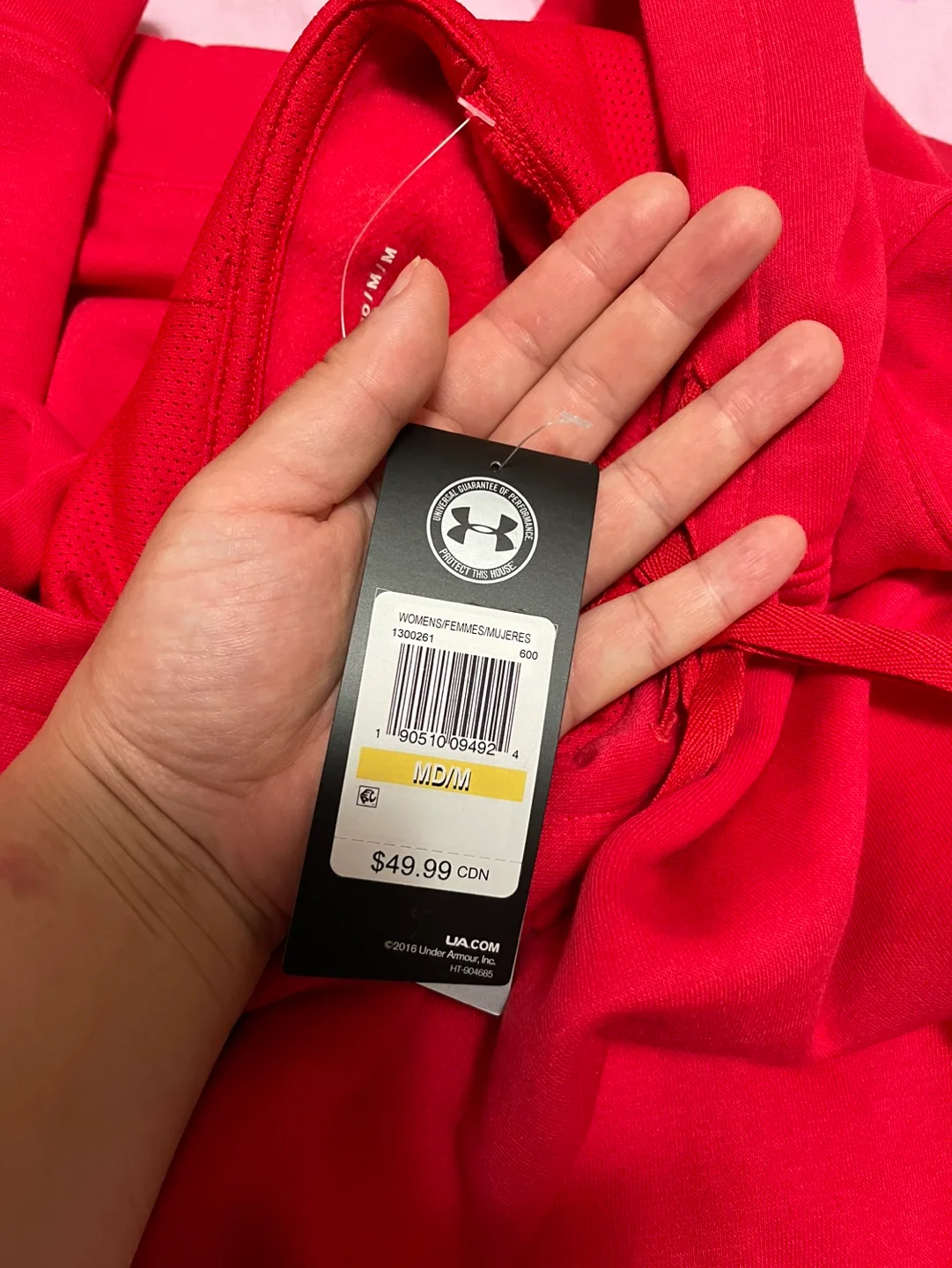 Under Armour Red Hoodie image indicator(4)