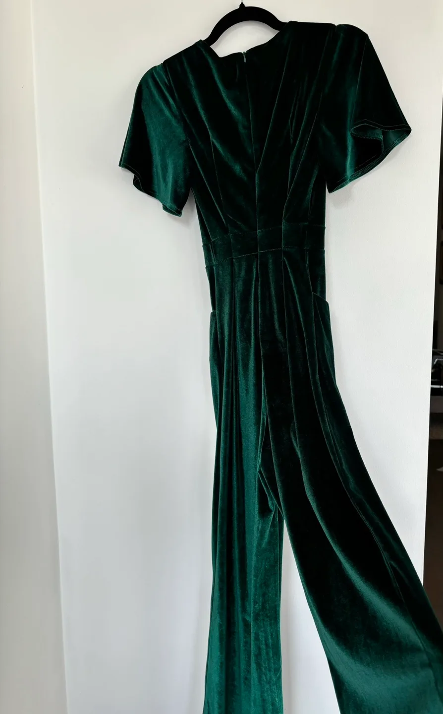 Green Velvet Jumpsuit image indicator(2)