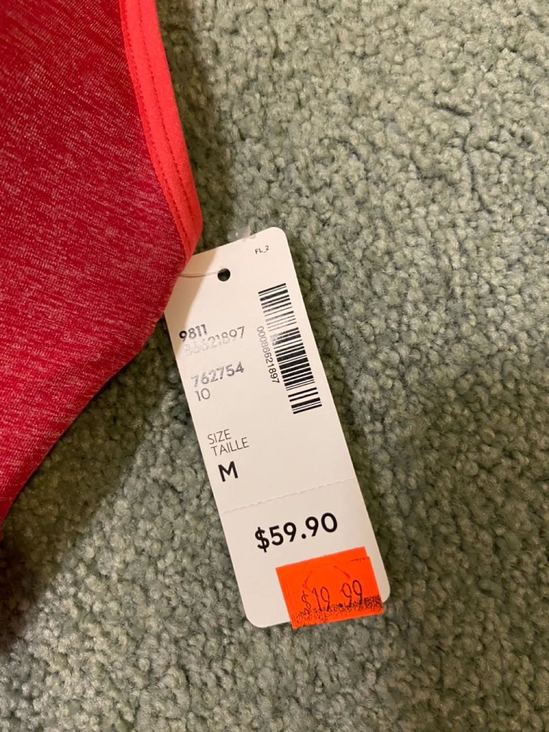 Hyba Front-Zip  Sports Bra Size M 🧡 image indicator(4)