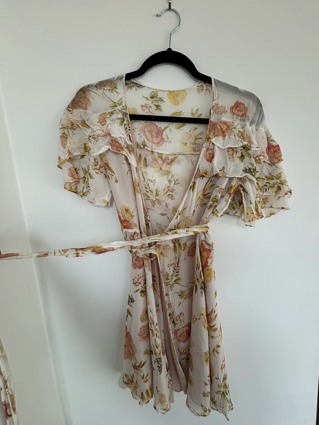 Zara Floral Wrap Dress image indicator(4)