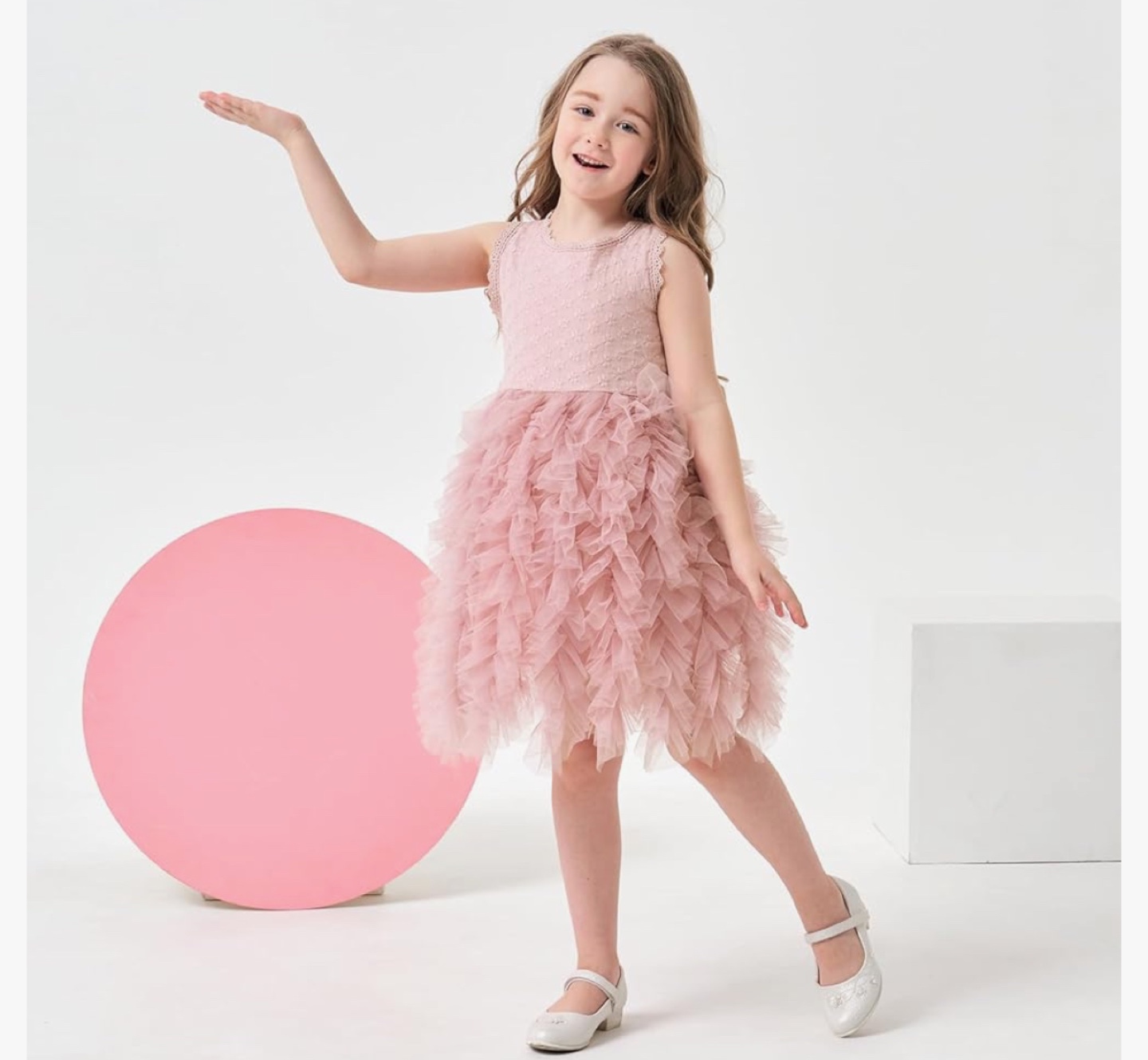 NNJXD Little Girls Wedding Party Dresses - photo 3