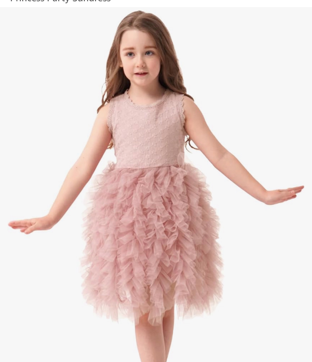 NNJXD Little Girls Wedding Party Dresses - photo 2
