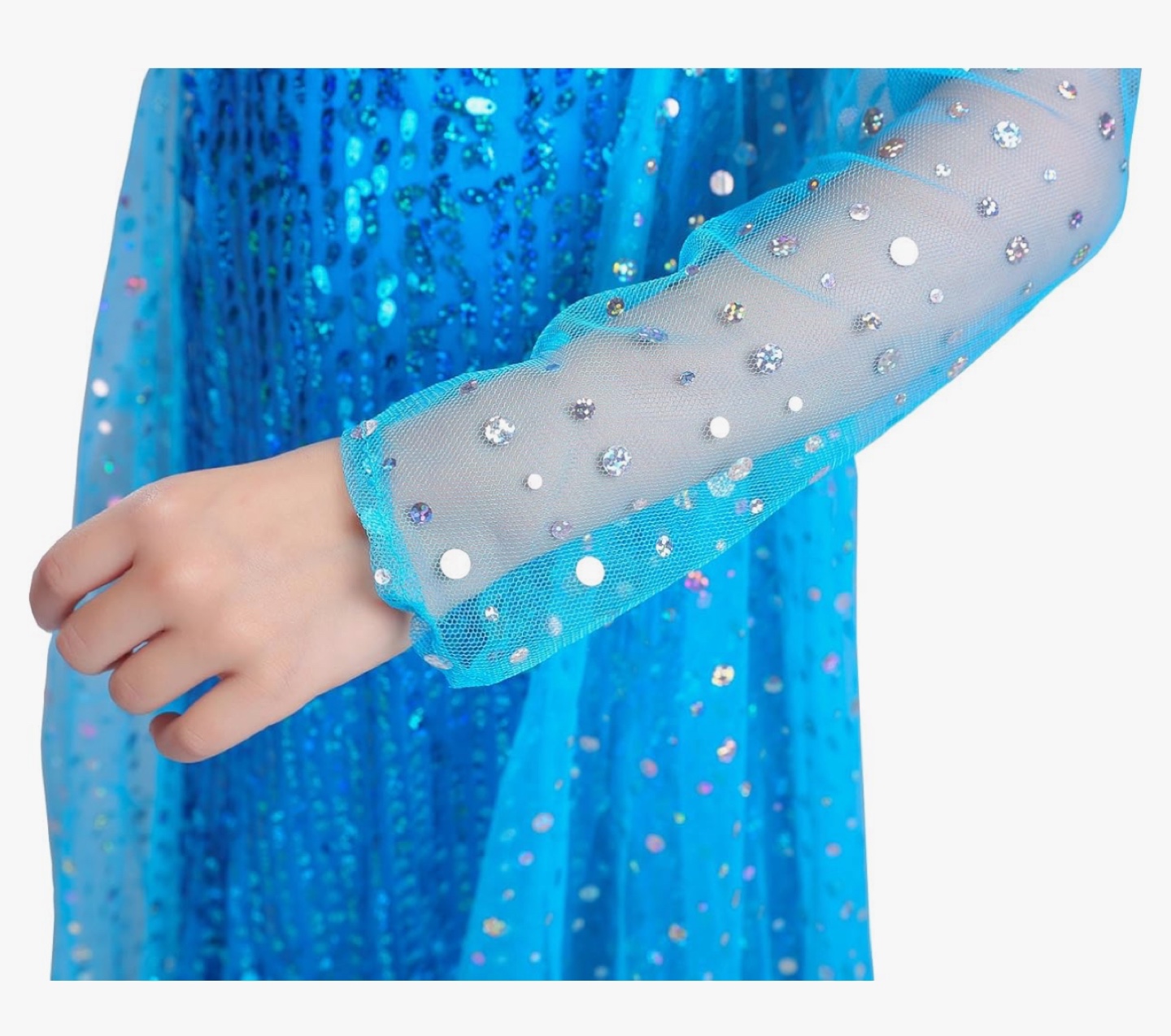 Elsa Costume - Girls Dress Up 5-6 years - photo 5