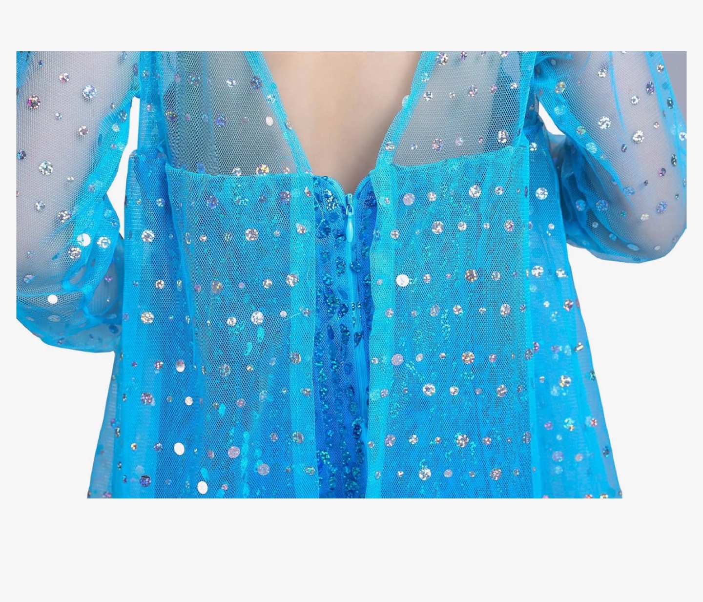 Elsa Costume - Girls Dress Up 5-6 years - photo 4