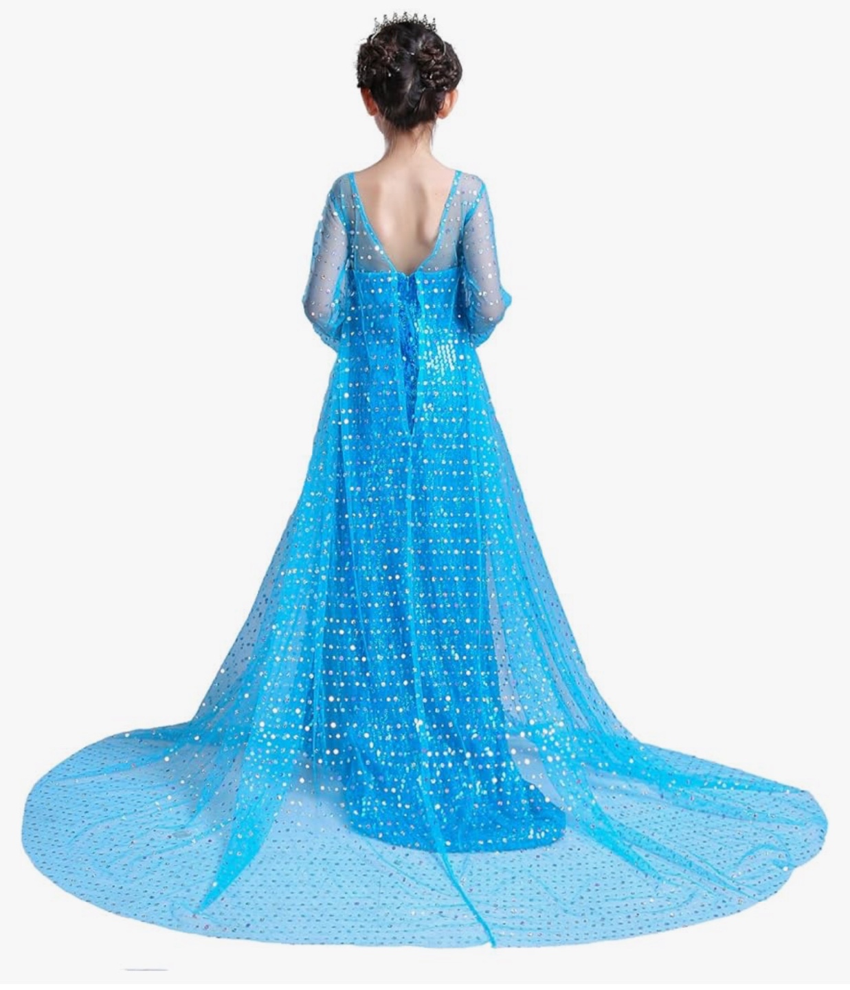 Elsa Costume - Girls Dress Up 5-6 years - photo 3