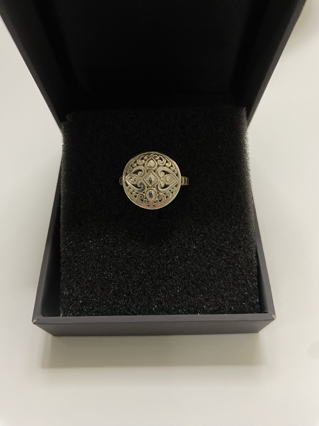 Silver Filigree Ring