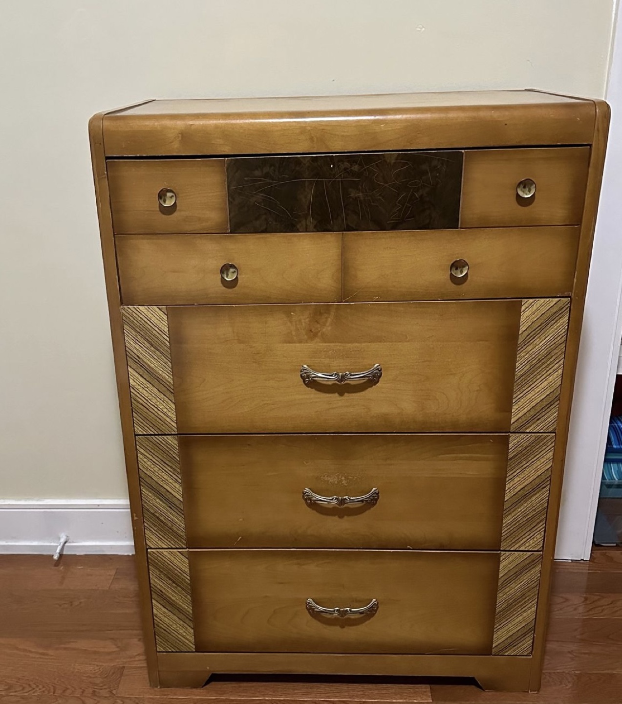 Vintage Wooden Chest of Drawers - photo 2