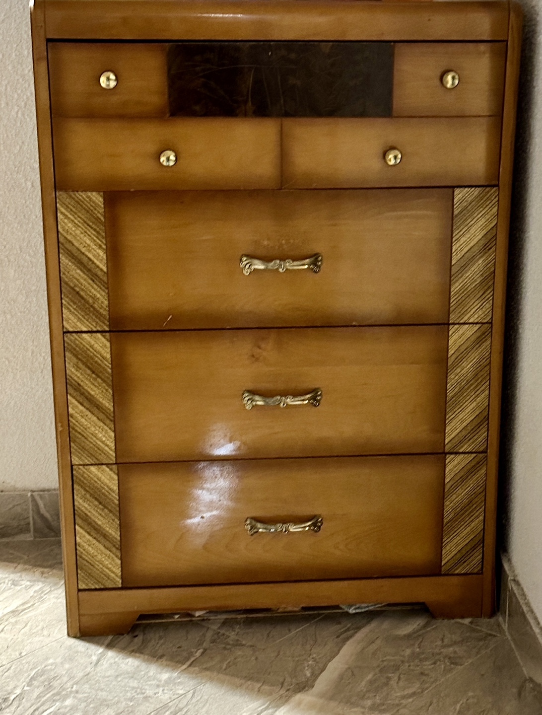 Vintage Wooden Chest of Drawers