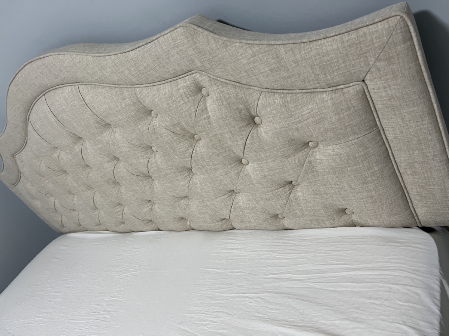 King Sized Upholstered Bed Frame - photo 2