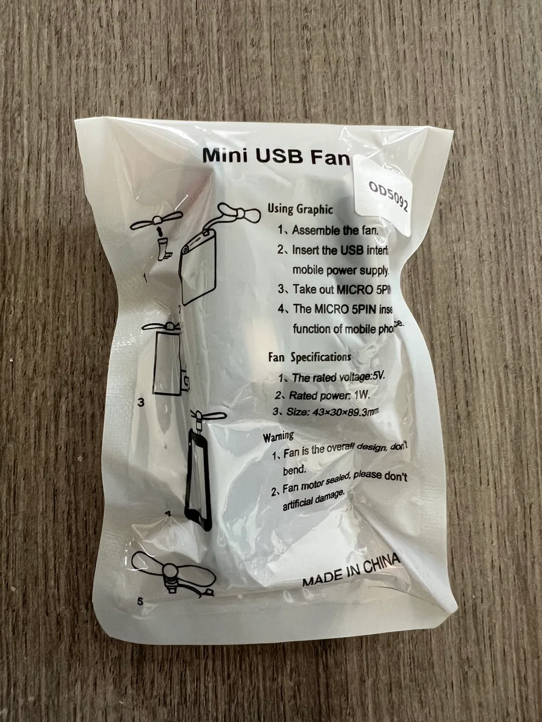 Mini USB Phone 📱 Fan      Free 🧡 image indicator(2)