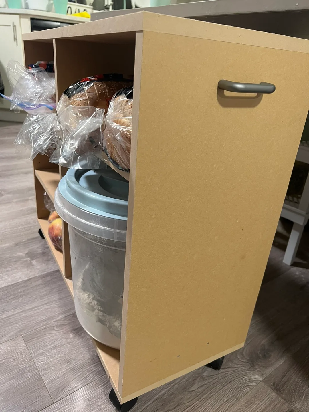 Rolling Kitchen Cart Storage Shelf image indicator(2)