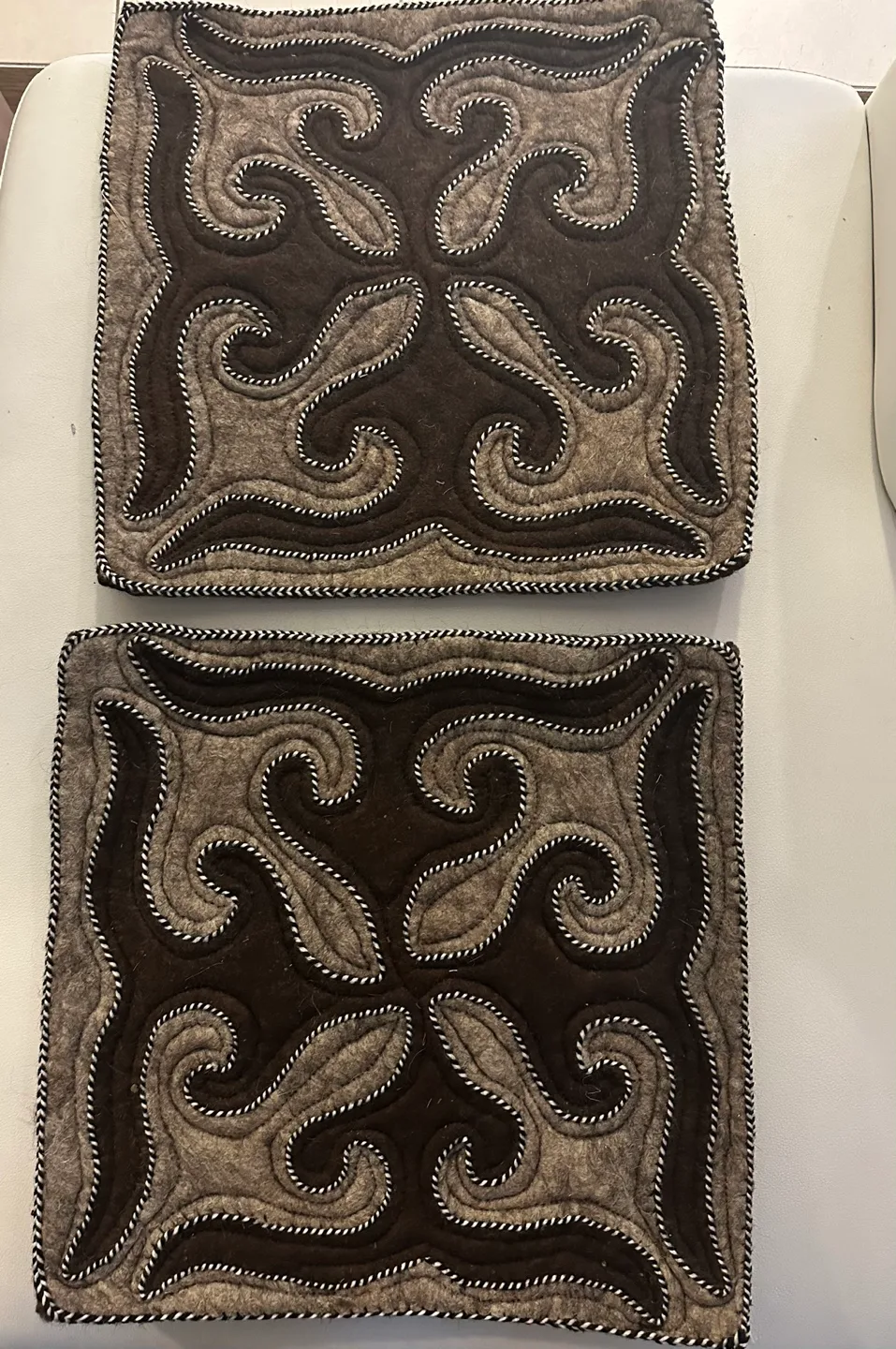 Handmade Felt mats bags slippers and much more image indicator(2)