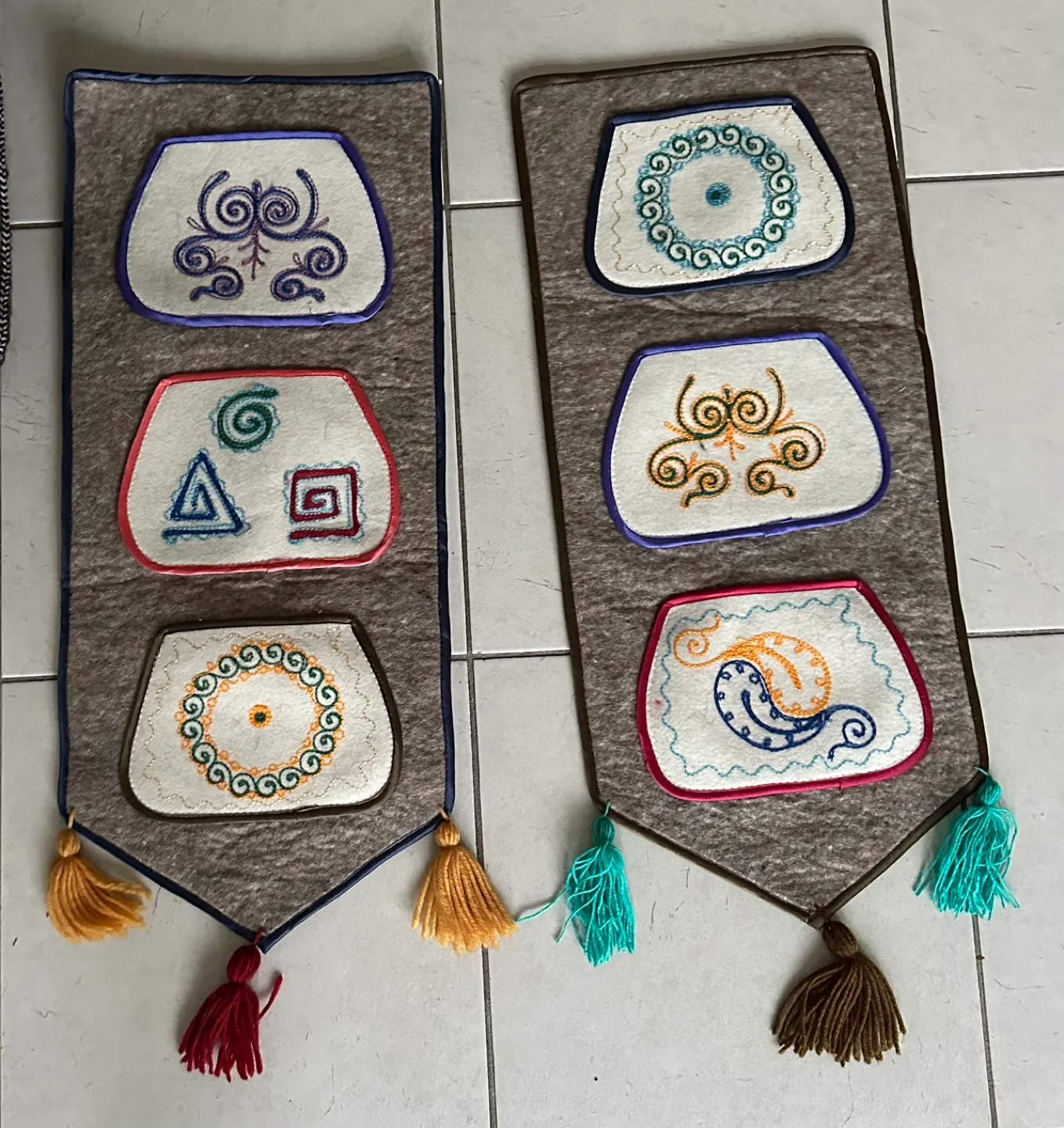 Handmade Felt mats bags slippers and much more image indicator(7)