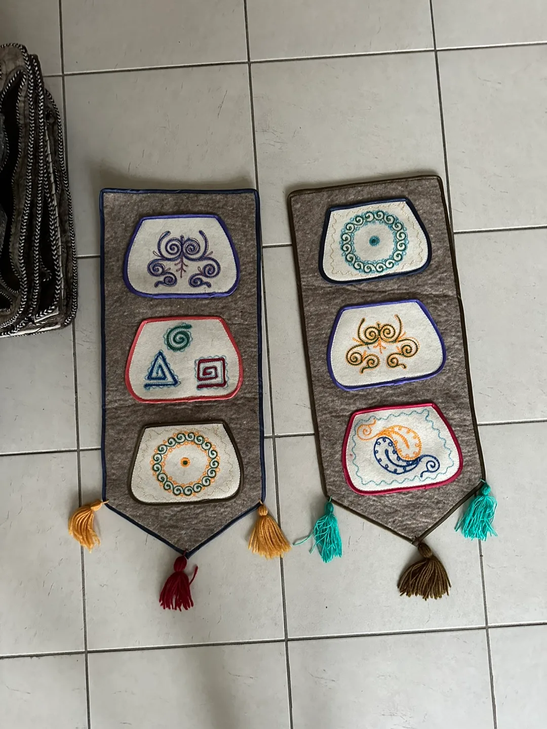 Handmade Felt mats bags slippers and much more image indicator(8)