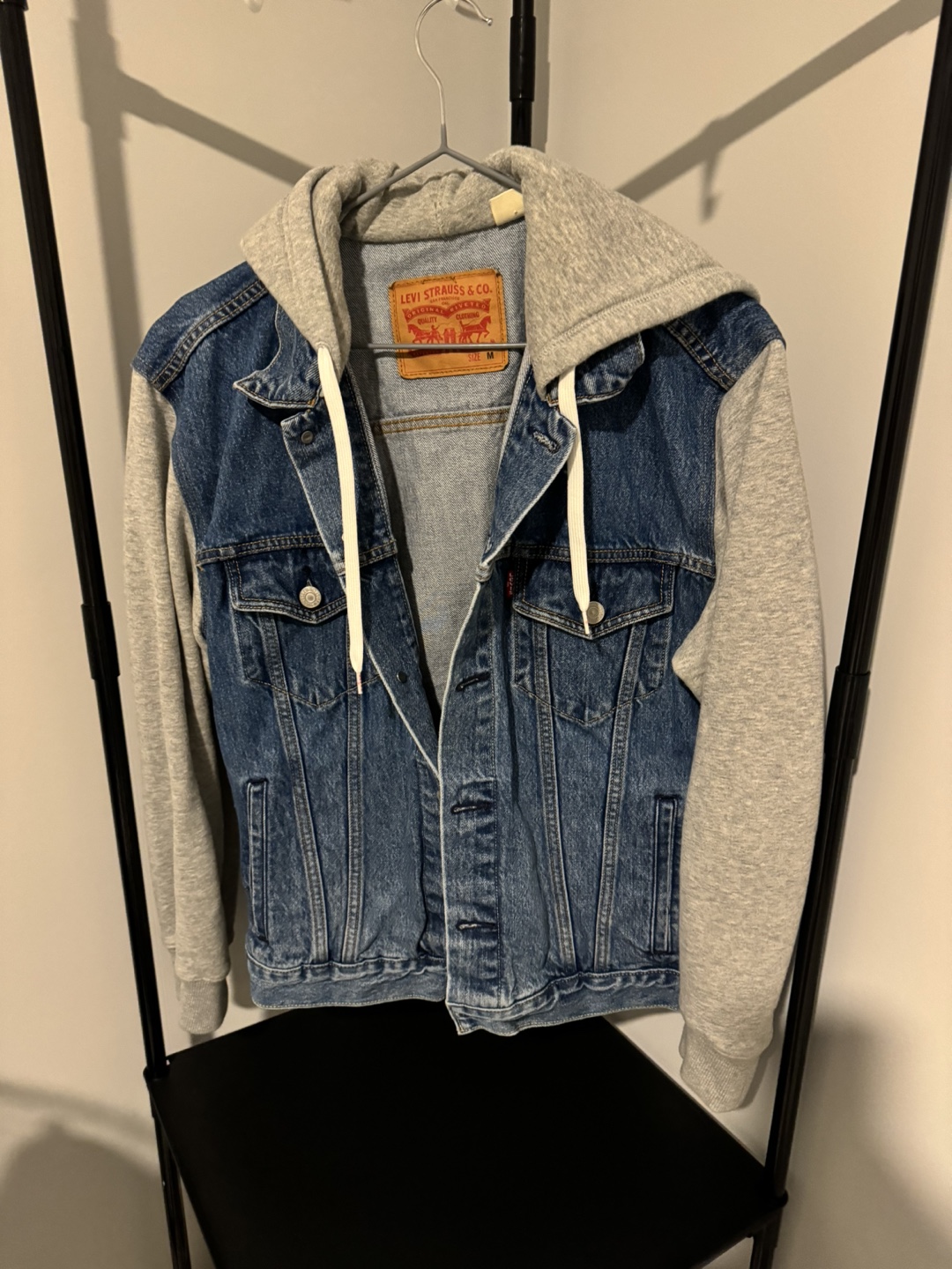 Levi's Denim Jacket with Hoodie