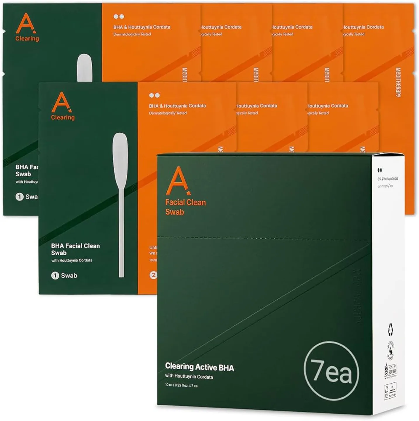 Meditherapy Clearing Active BHA Facial Clean Swab thumbnail