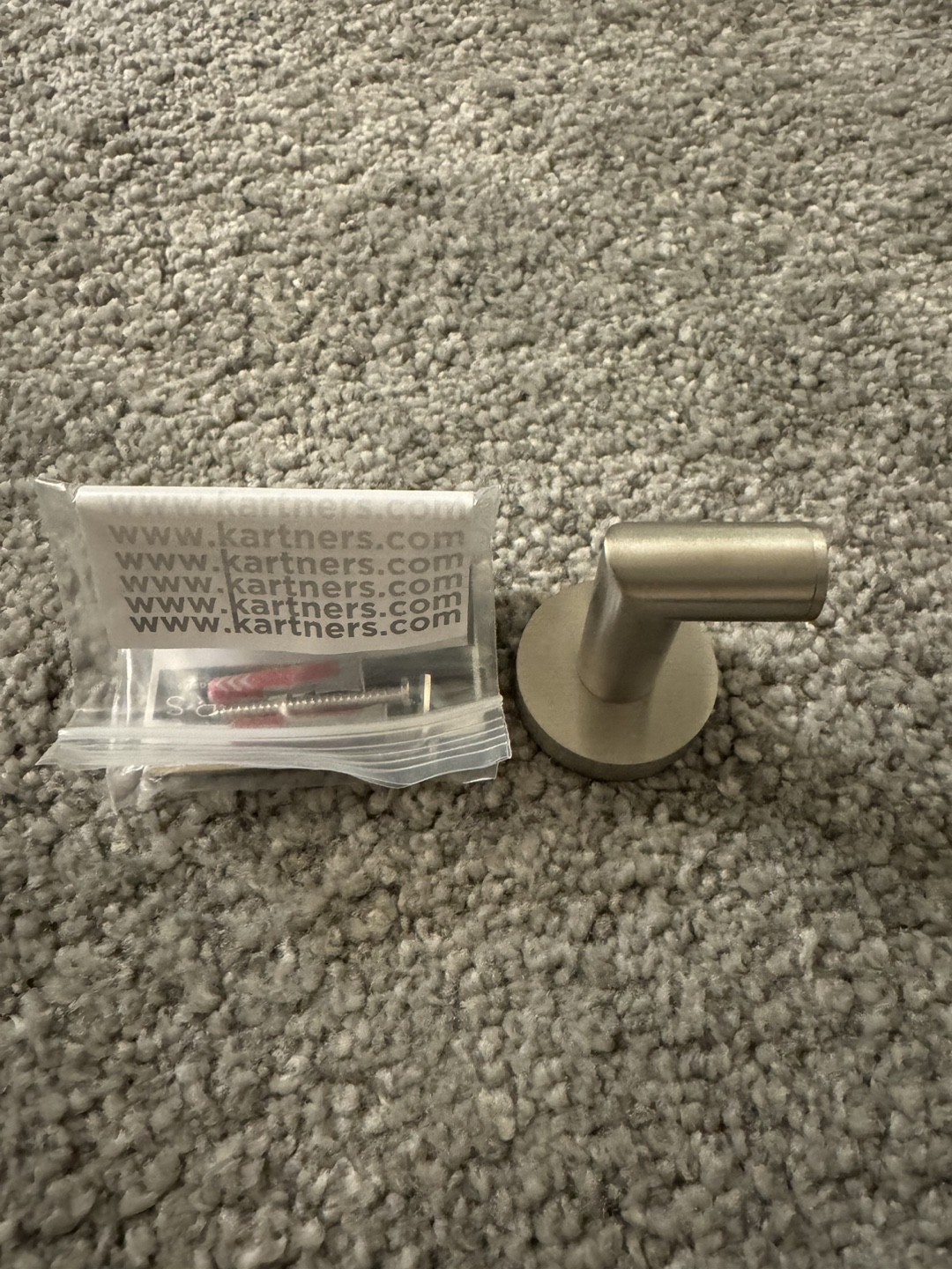 Kartners Robe Hook Single - photo 2