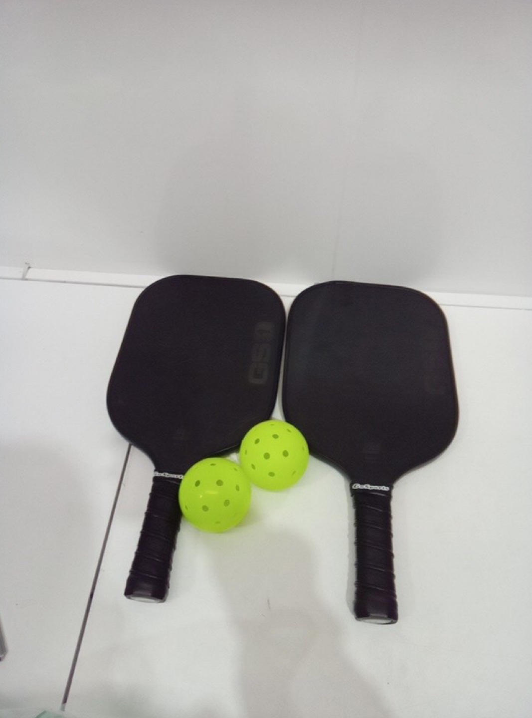 2PK GoSports Fiberglass Pickleball Paddles - Black - photo 2