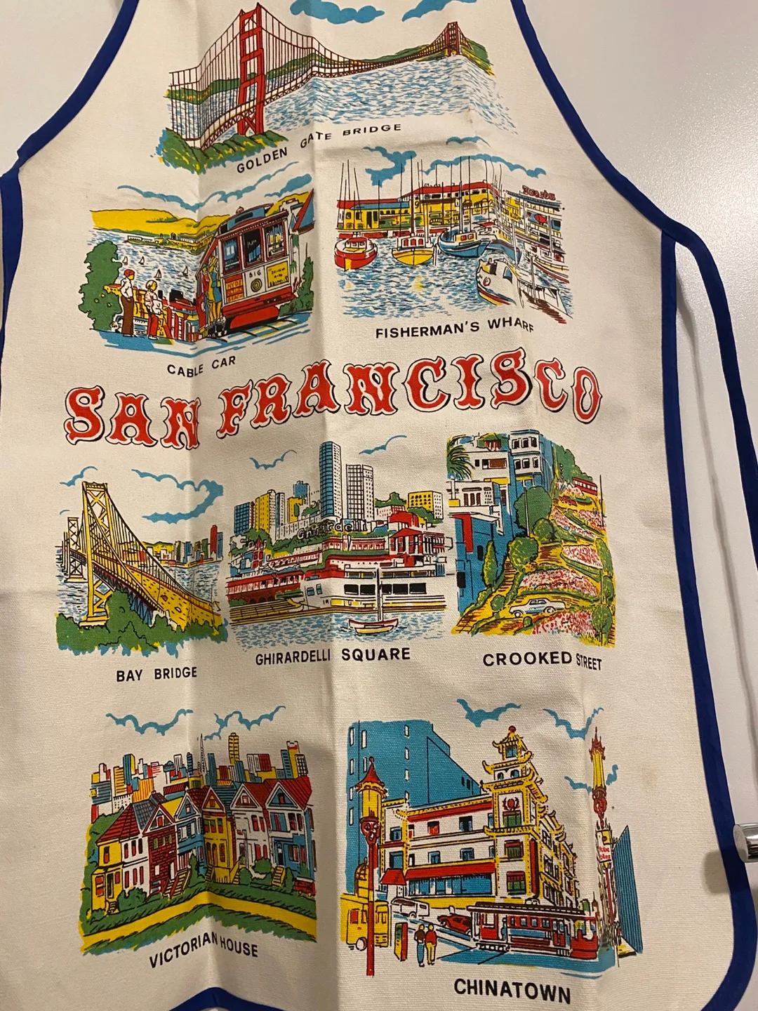 Vintage San Francisco Souvenir Apron image indicator(2)