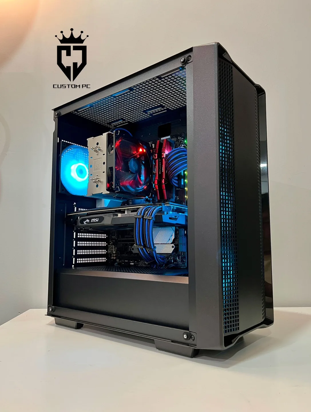 Gaming PC i7-8700 4.60GHz \ RX 5600XT \ 16GB RAM \ 500GB SSD thumbnail
