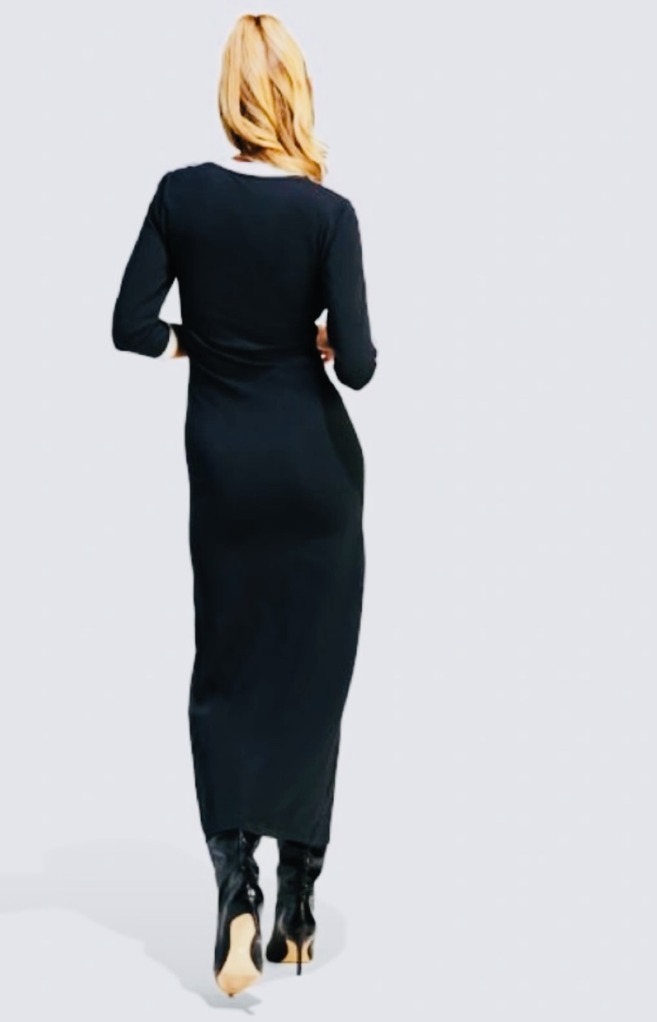 Adidas Long Sleeve Black/White Dress-NEW - photo 4