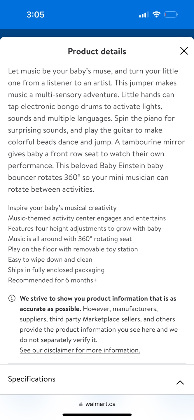 Baby Einstein Neighborhood Symphony Activity Jumper - photo 5