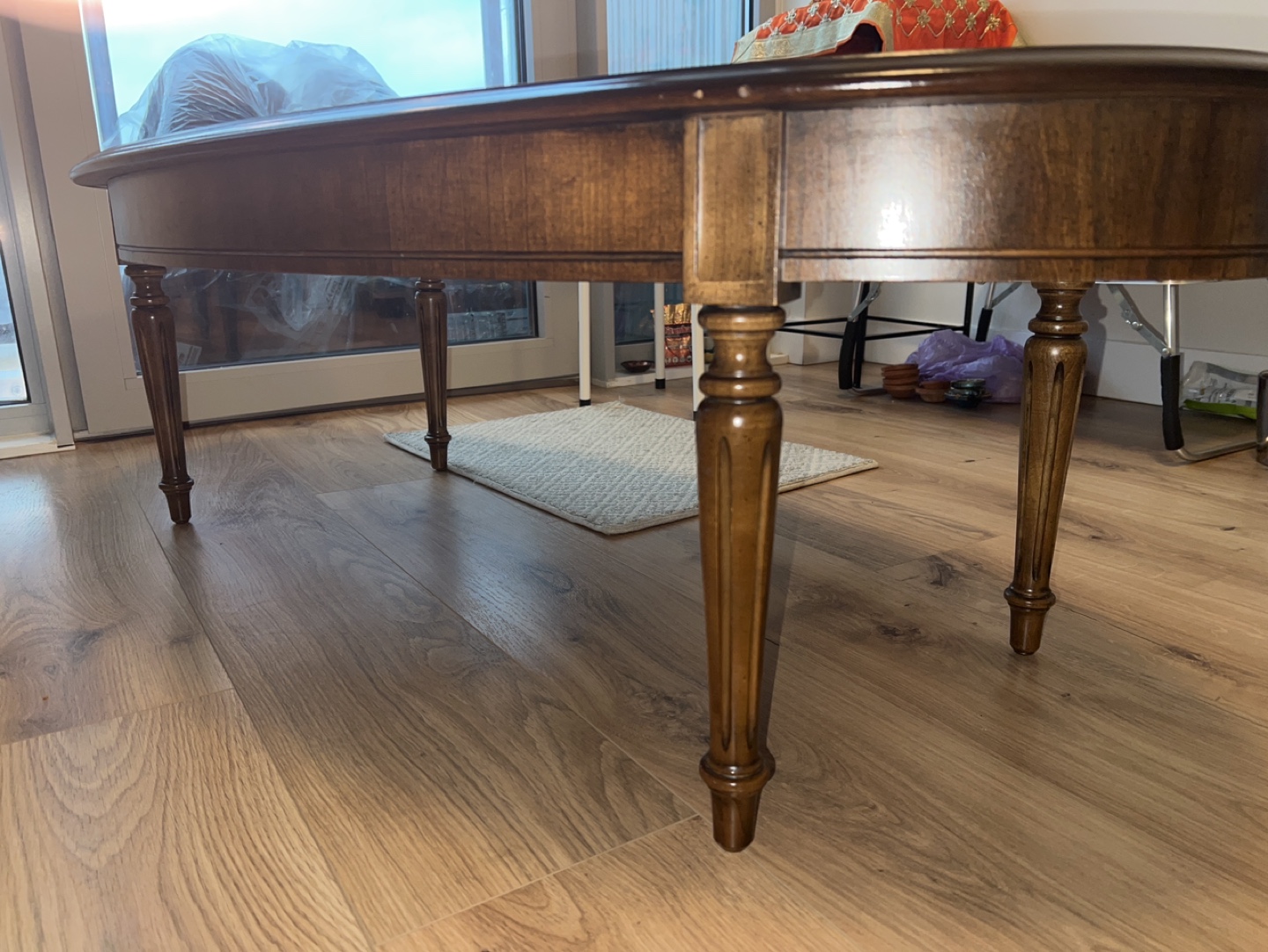 Oval Wood designer Coffee Table - photo 4