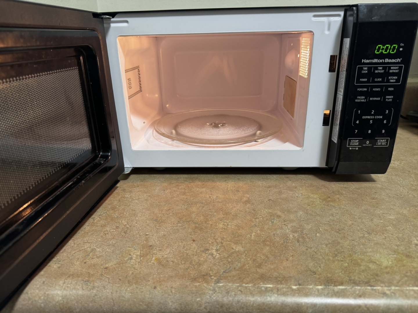 Move Out Sale - Black Microwave - photo 3