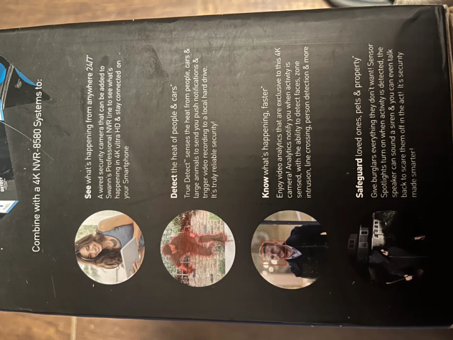 Swann 4K Bullet Security Camera with Spotlight image indicator(4)