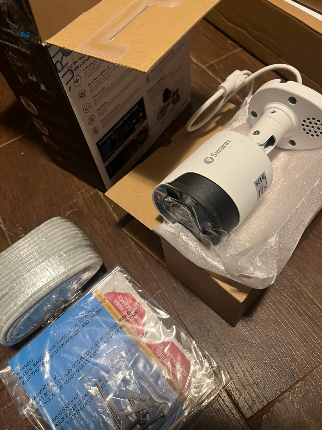 Swann 4K Bullet Security Camera with Spotlight image indicator(7)