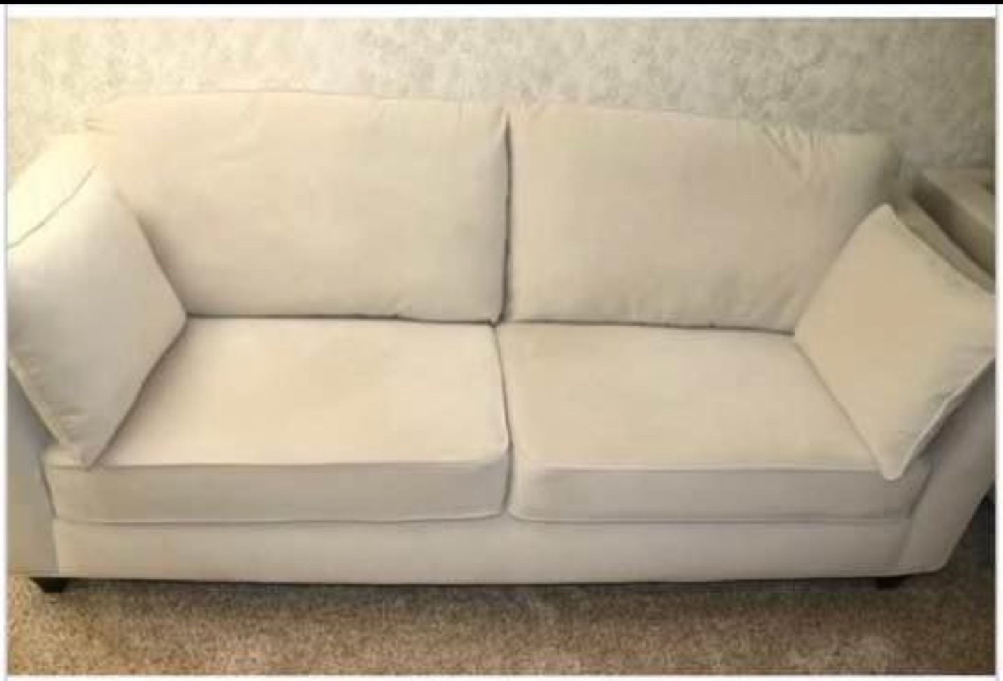 Beige Sofa and Loveseat - photo 2