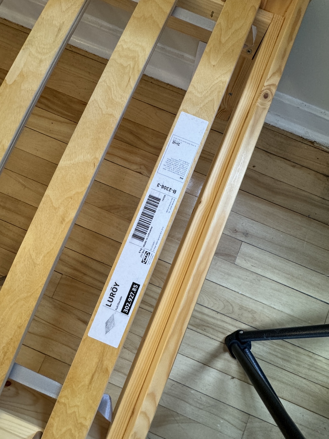 IKEA Full Bed Frame plus bed base - photo 4