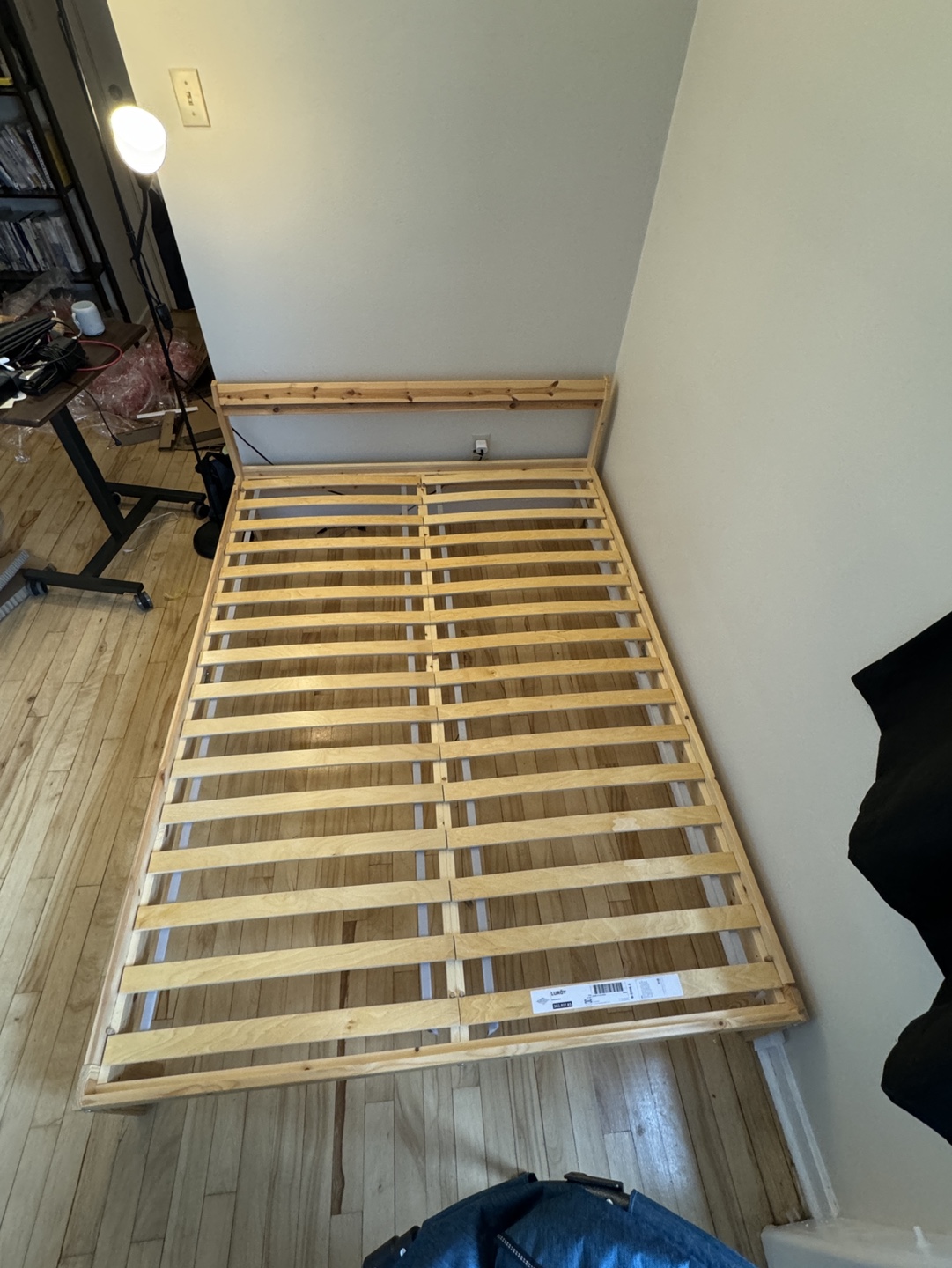 IKEA Full Bed Frame plus bed base - photo 2