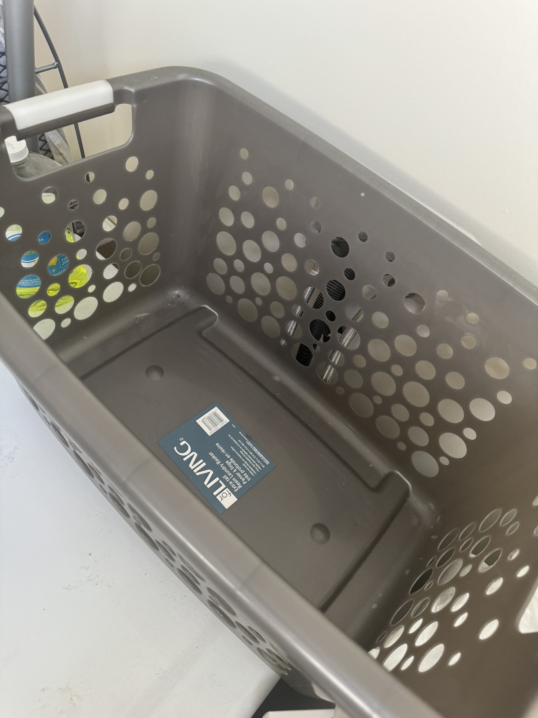 Grey Laundry Basket