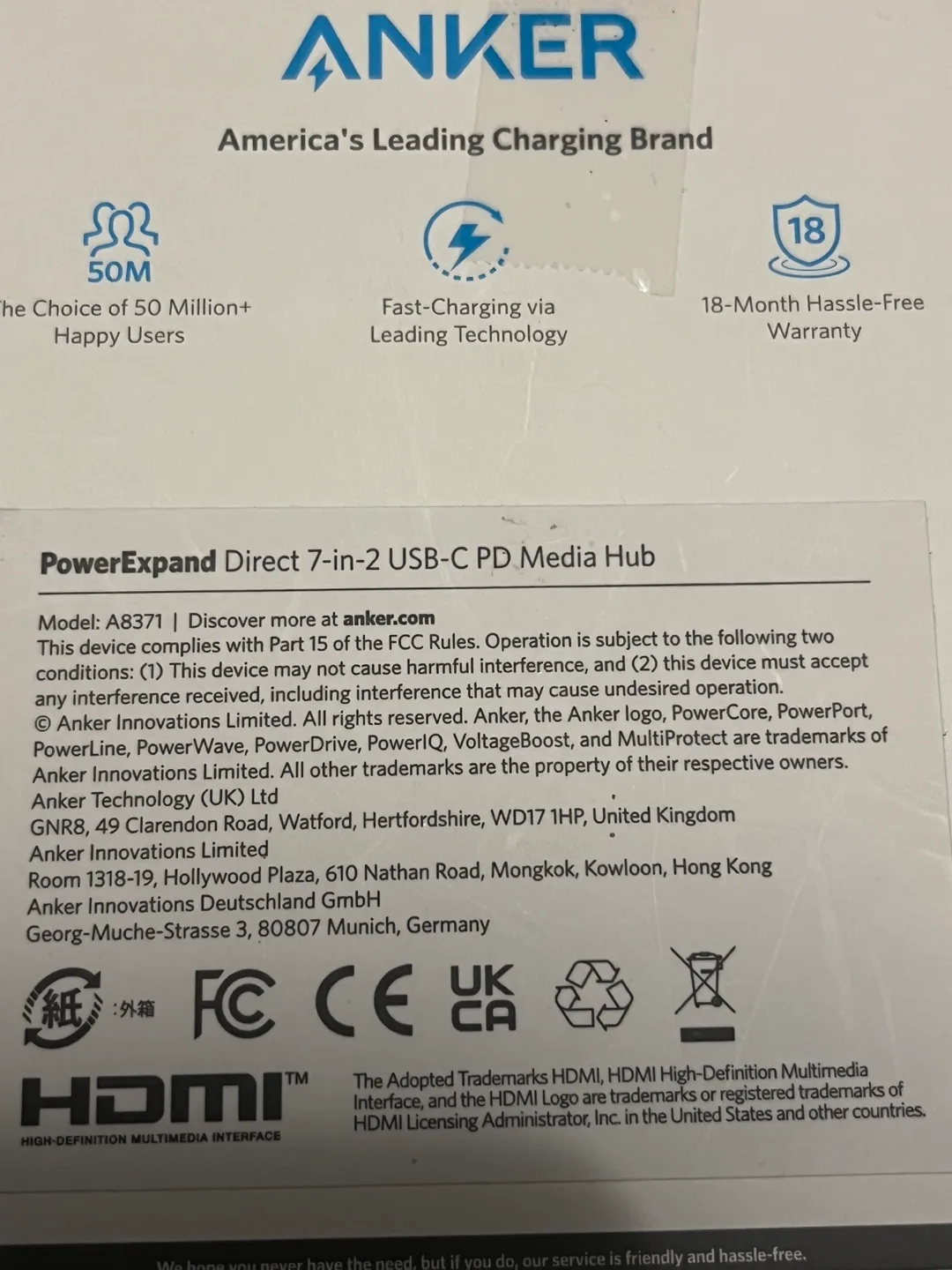 Anker 7-in-2 USB-C Hub for MacBook image indicator(4)