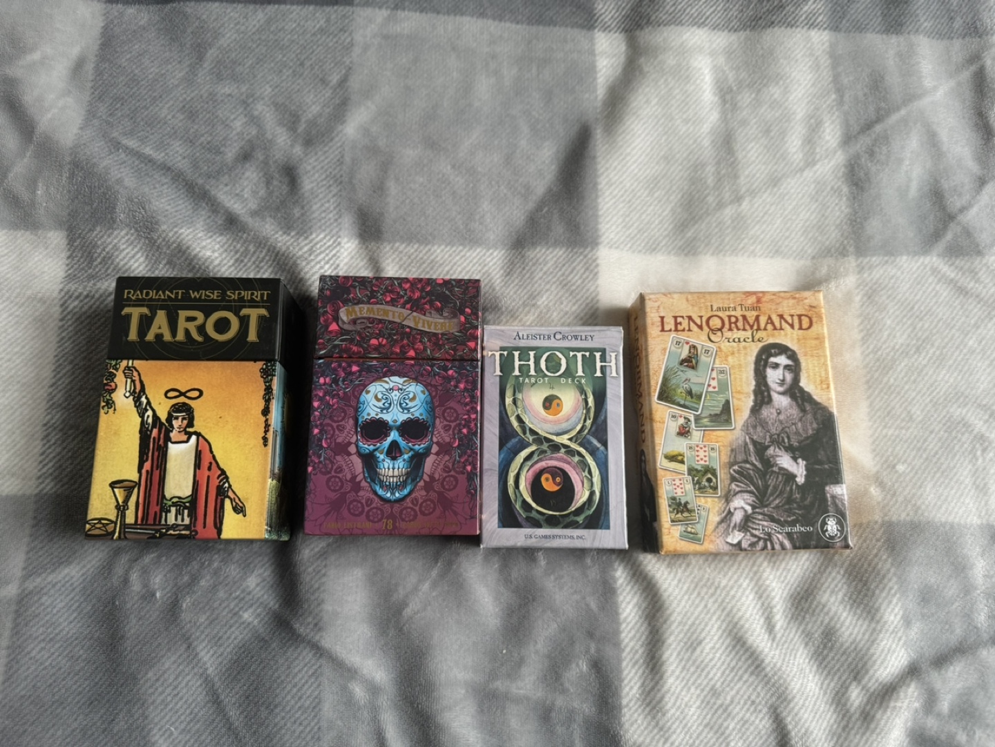 3 Tarot Decks & 1 Oracle Deck