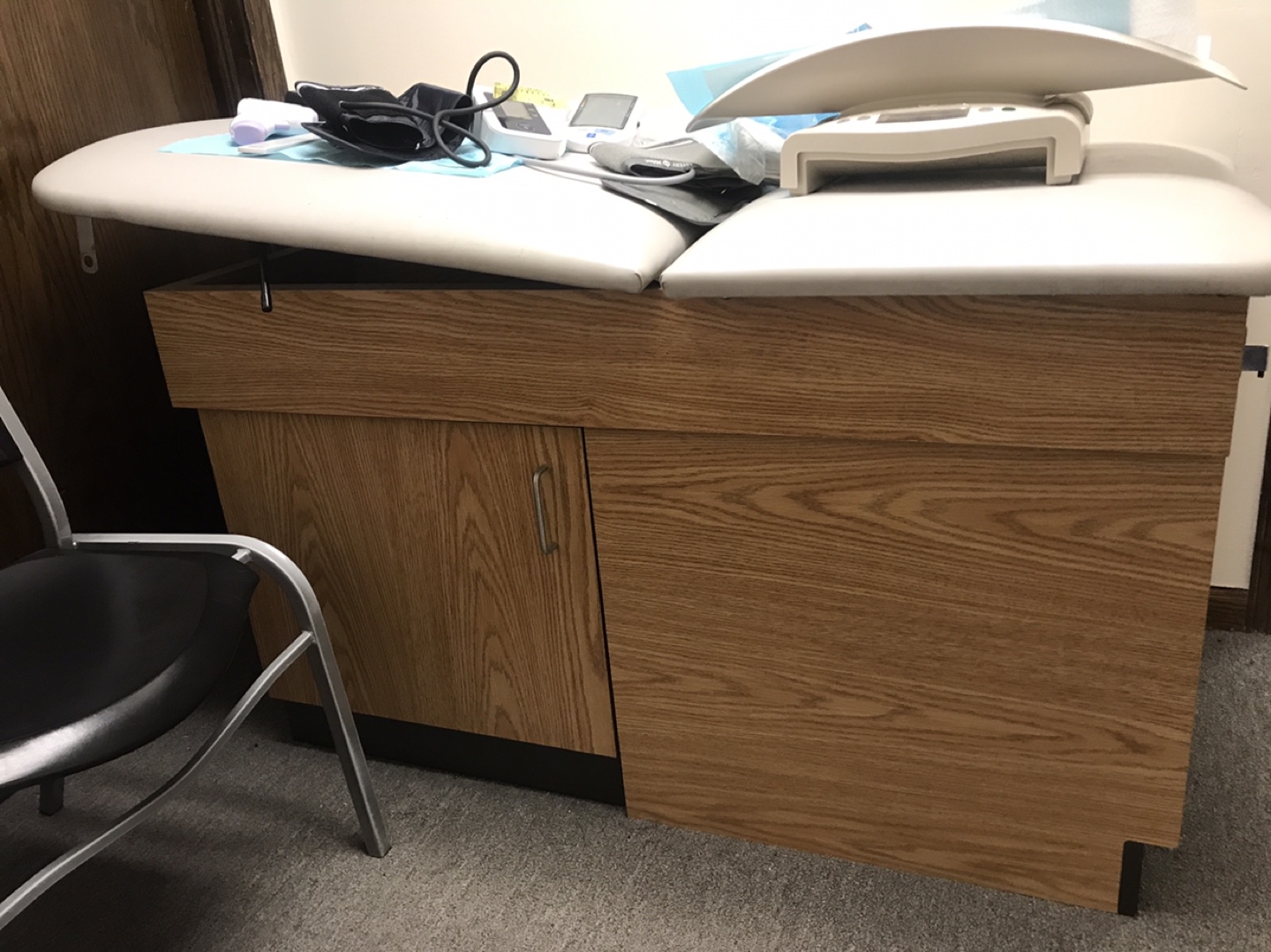Medical Exam Table with Storage