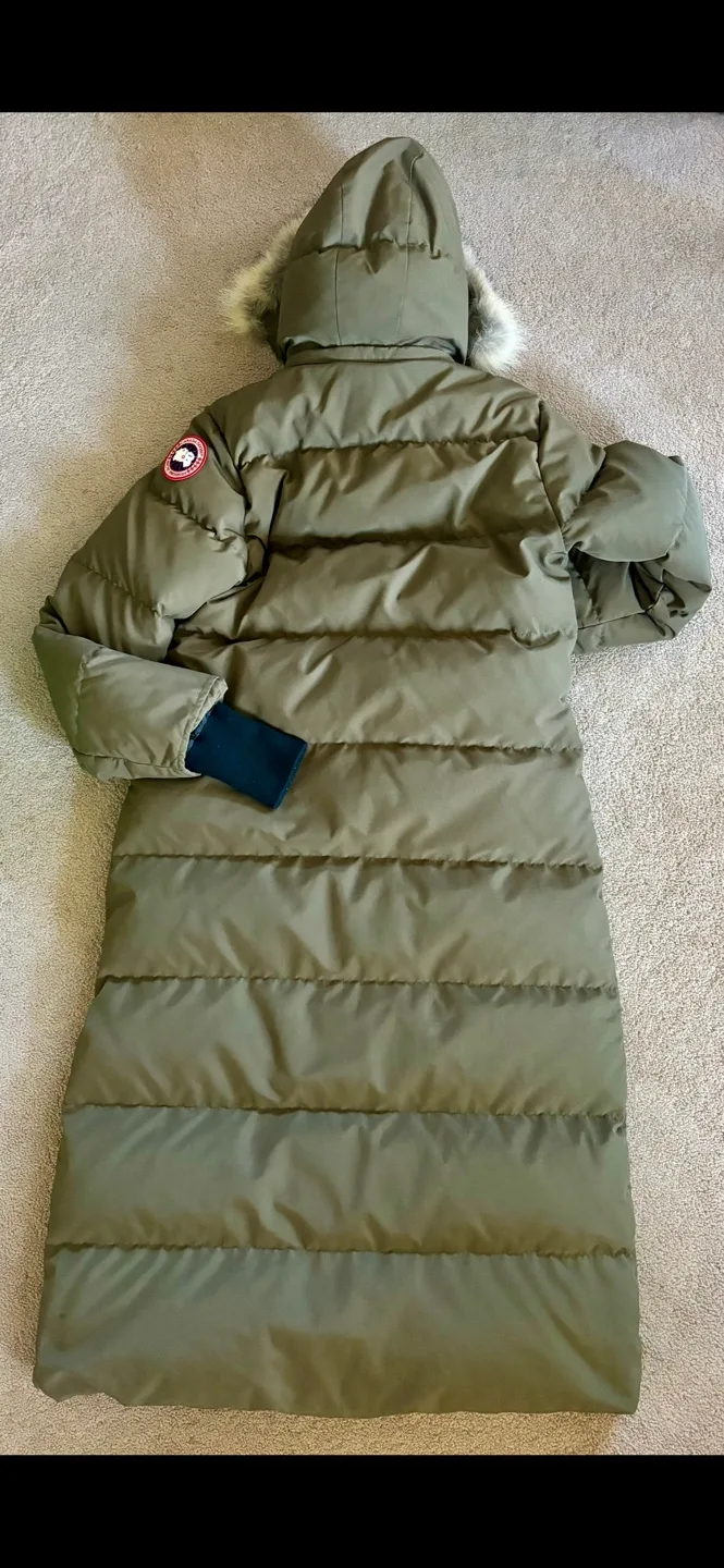 Canada Goose Long Down Jacket - Mystique Style image indicator(4)