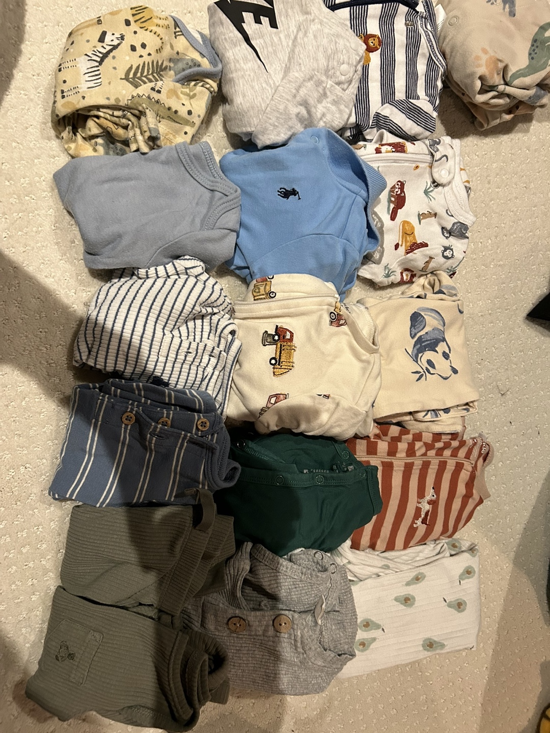 Baby Clothes Bundle - 17 Pieces