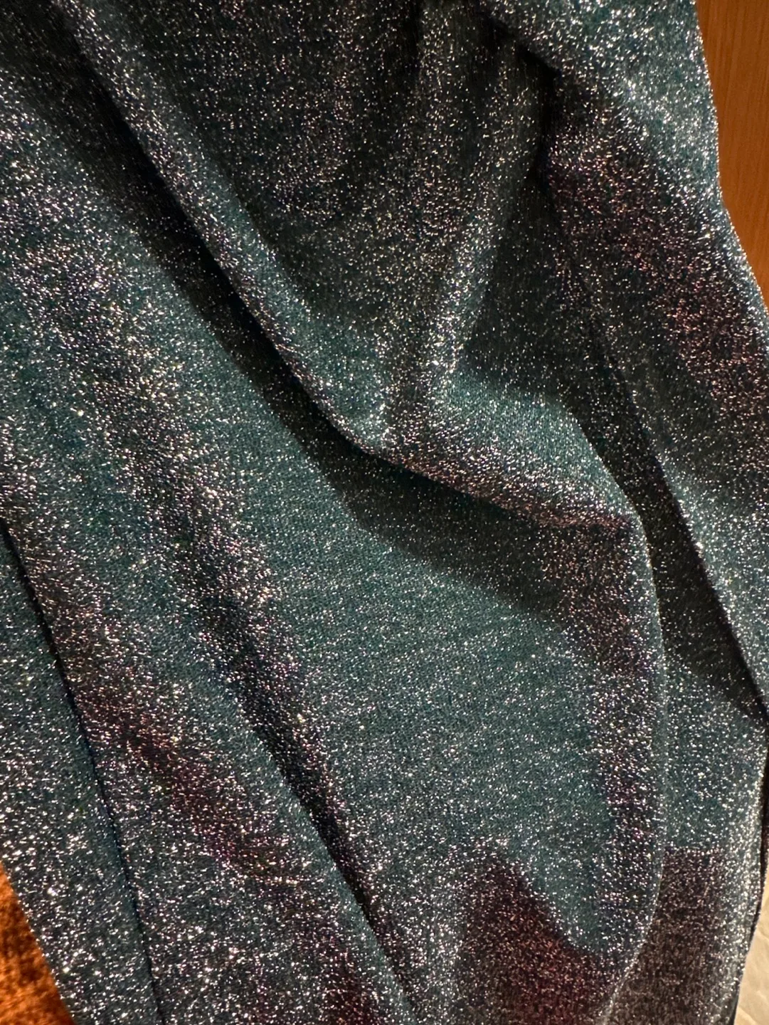 Sparkly Dark Green Gown image indicator(2)