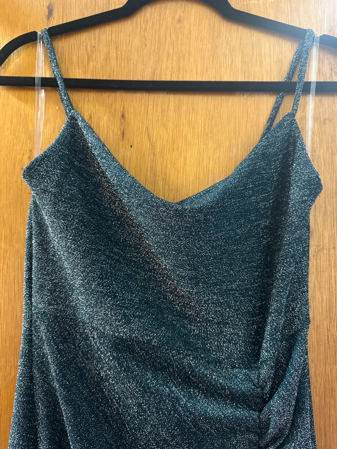 Sparkly Dark Green Gown image indicator(3)