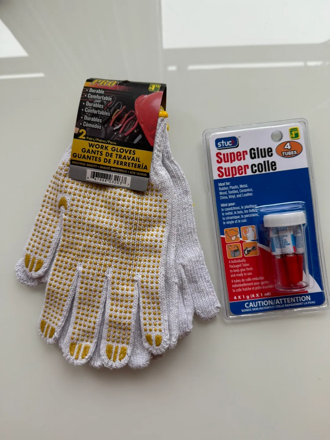 Work Gloves and Super Glue thumbnail