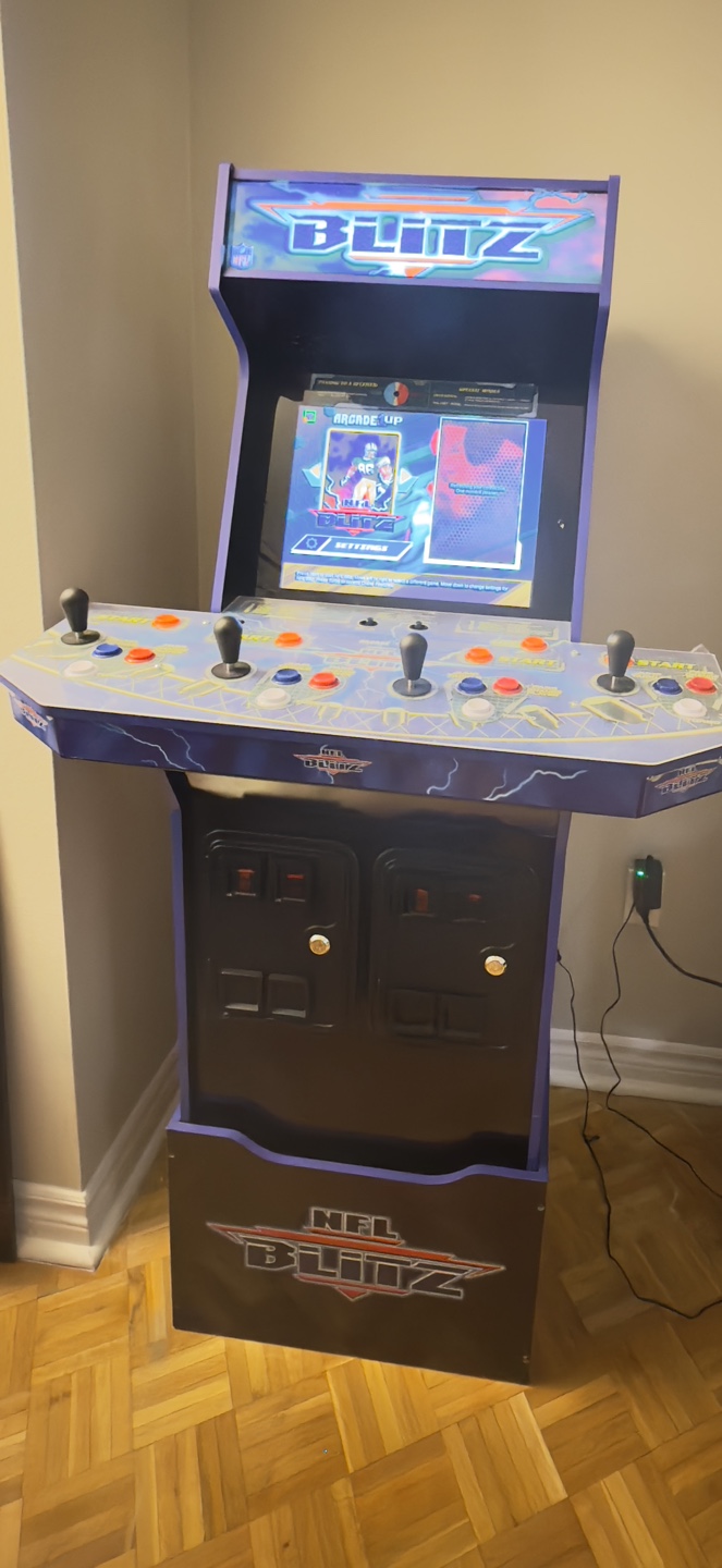 NFL Blitz Arcade Cabinet