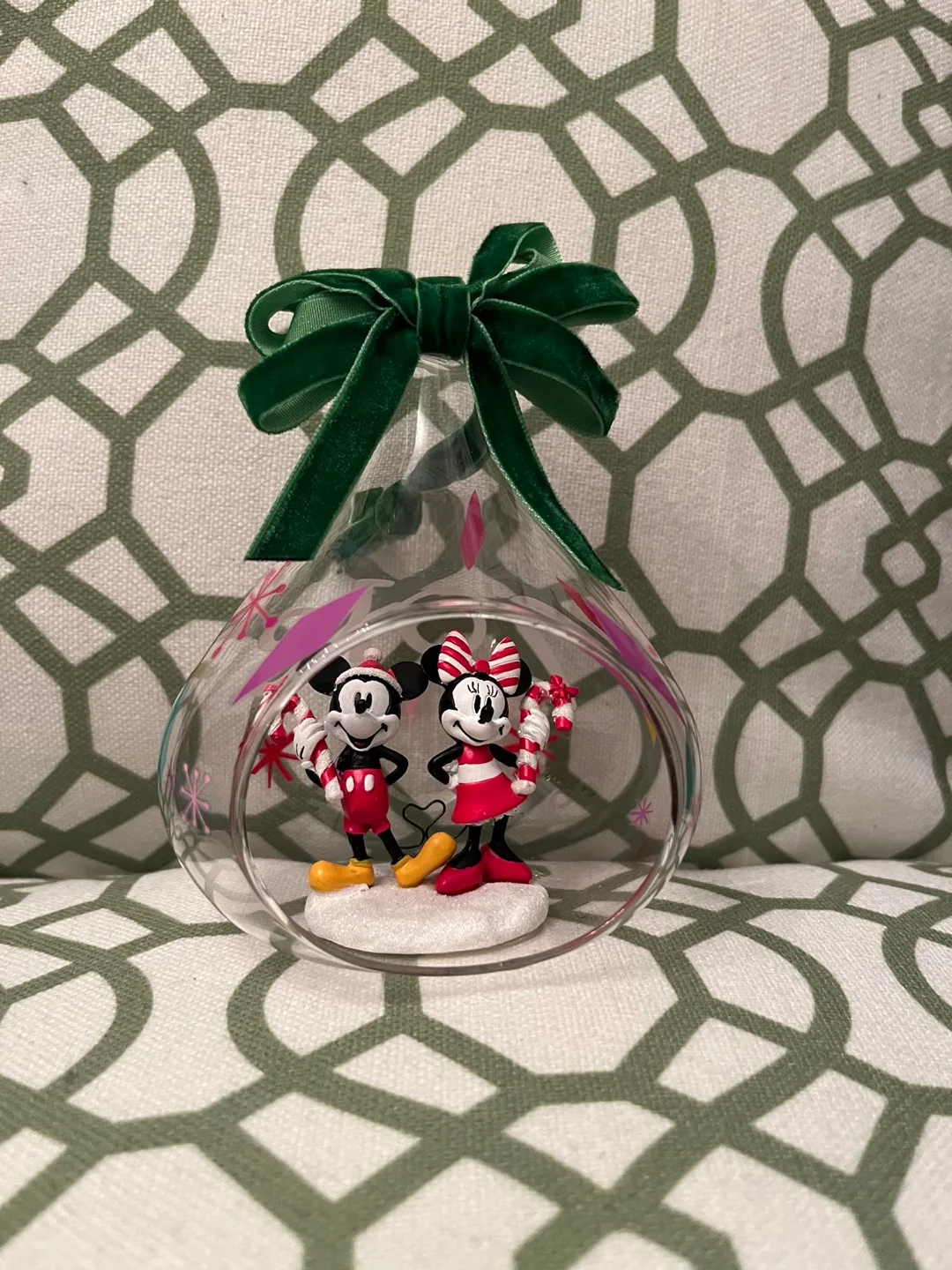 Mickey and Minnie 2018 Disney Store Ornament image indicator(2)