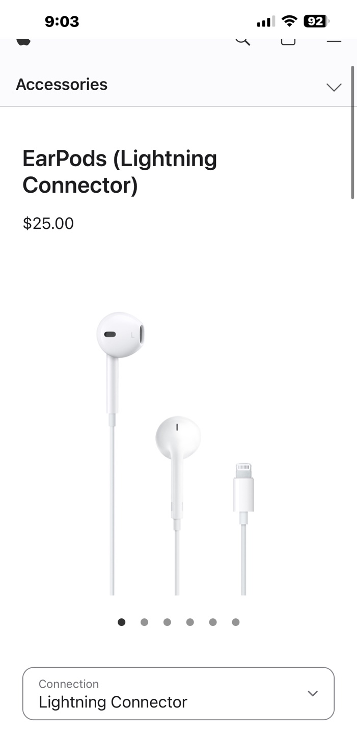 Apple EarPods with Lightning Connector - photo 5