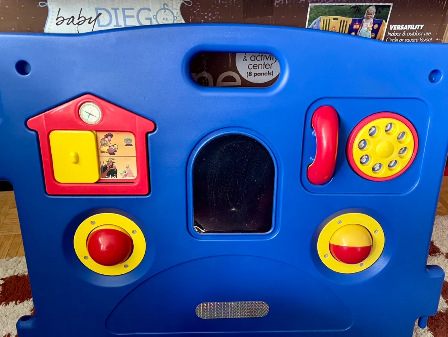 Indoor/Outdoor Baby Diego Playard & Activity Centre/playpen image indicator(4)