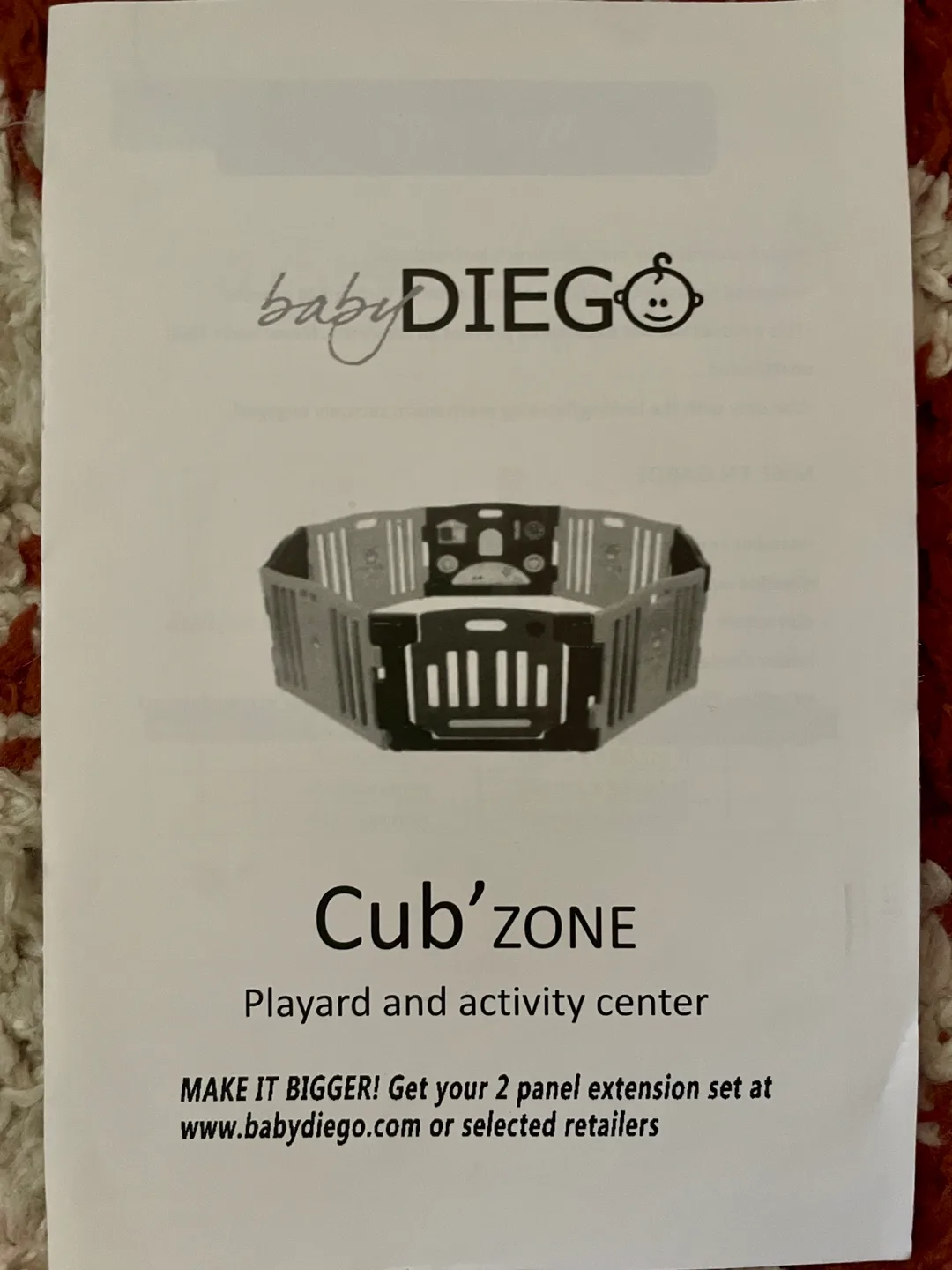 Indoor/Outdoor Baby Diego Playard & Activity Centre/playpen image indicator(6)