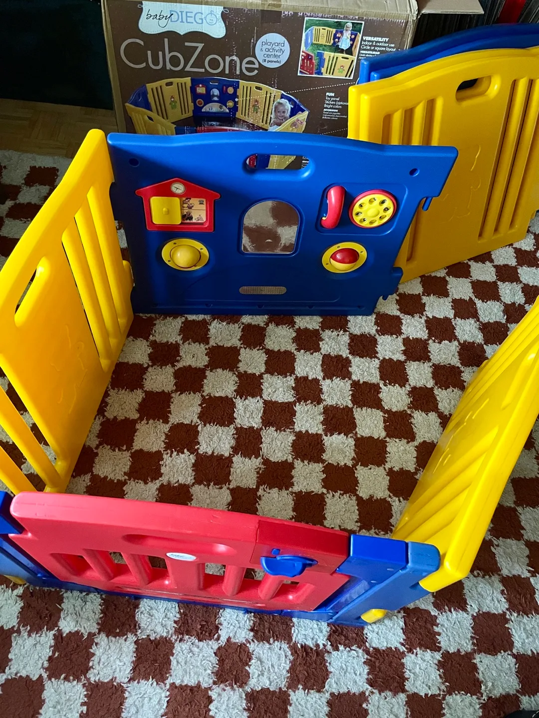 Indoor/Outdoor Baby Diego Playard & Activity Centre/playpen image indicator(2)